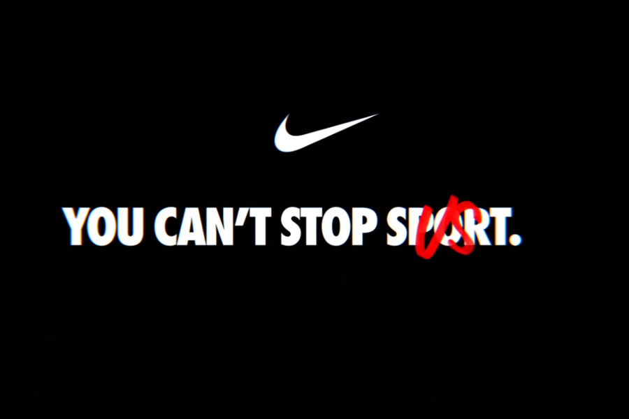 You can’t stop sport, you can’t stop us … NIKE vs COVID-19 – Web Sport ...
